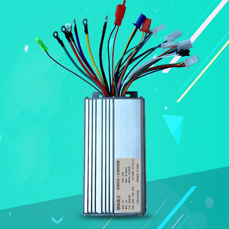 Свинцово кислотный литий ионный аккумулятор 60 в 1500 Вт двухрежимный контроллер