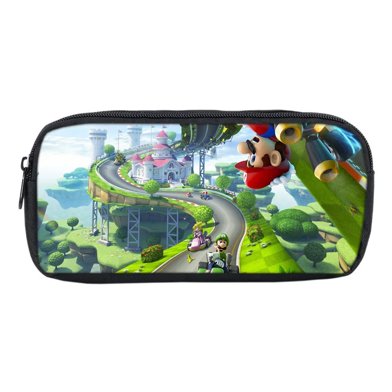 Игра Super Mario Bros 3D Пенал для карандашей сумки ручек студенческие учебы