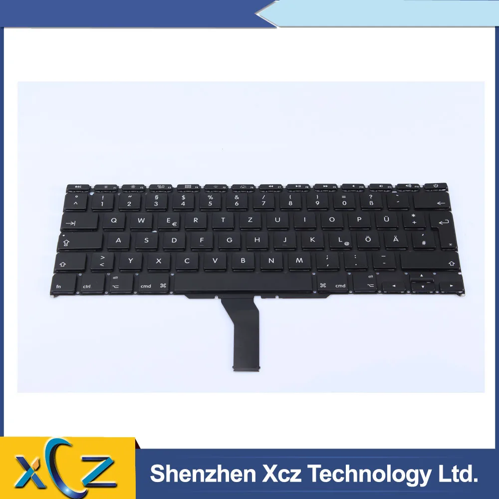 Новый A1370 A1465 Пособия по немецкому языку Клавиатура для ноутбука Macbook Air 11 дюймов GR