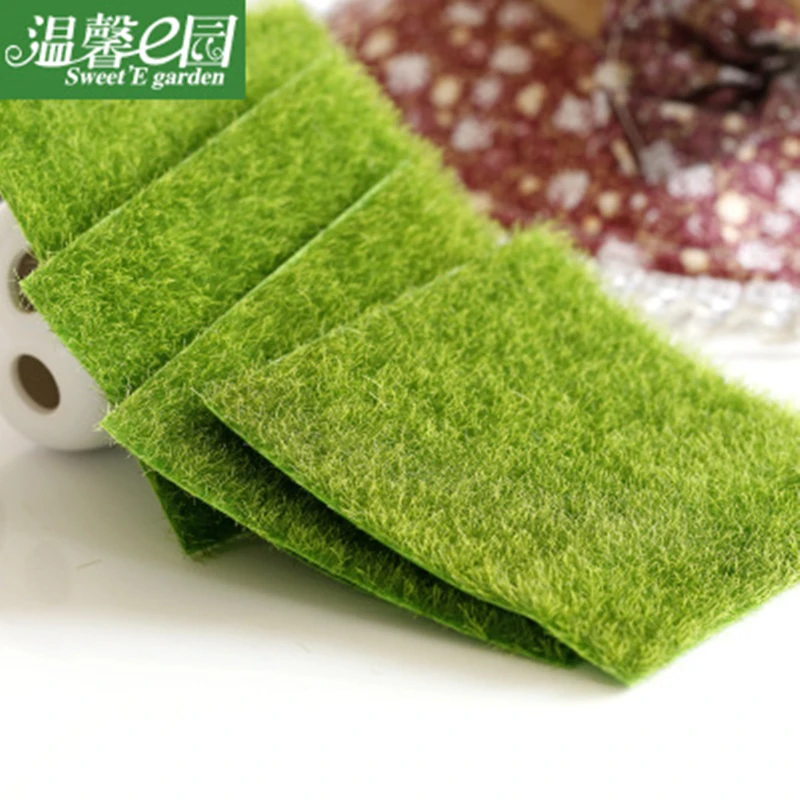 

15x15cm 30x30cm Grass Mat Green Artificial Lawns Small Turf Carpets Fake Sod Home Garden Moss home Floor wedding Decoration