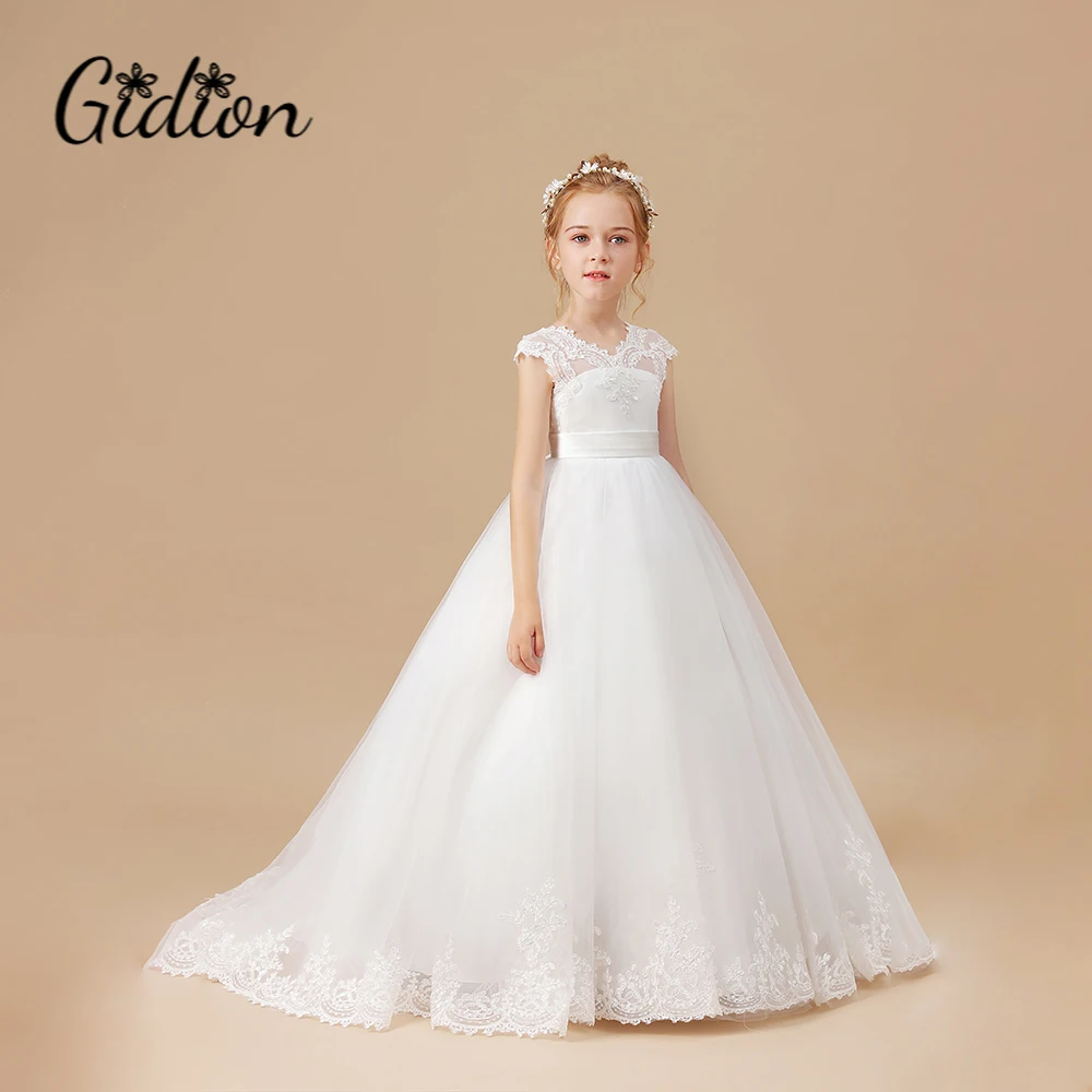 

Children Clothes Birthday Dresss Sleeveless Princess Party Kids Dresses for Flower Girls Cute Children Clothing 2-14T