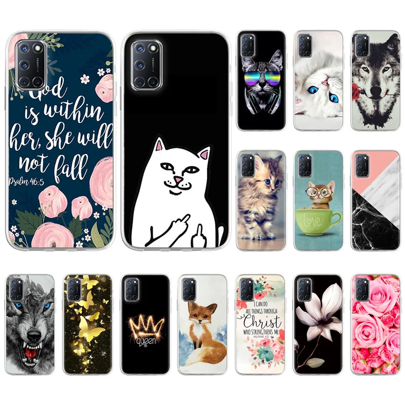 

For OPPO Realme 6 6i 6S Case Silicone Soft TPU Phone Shockproof Cover For OPPO Realme 6 i S Cases Mobile Phone Back Cover Bumper
