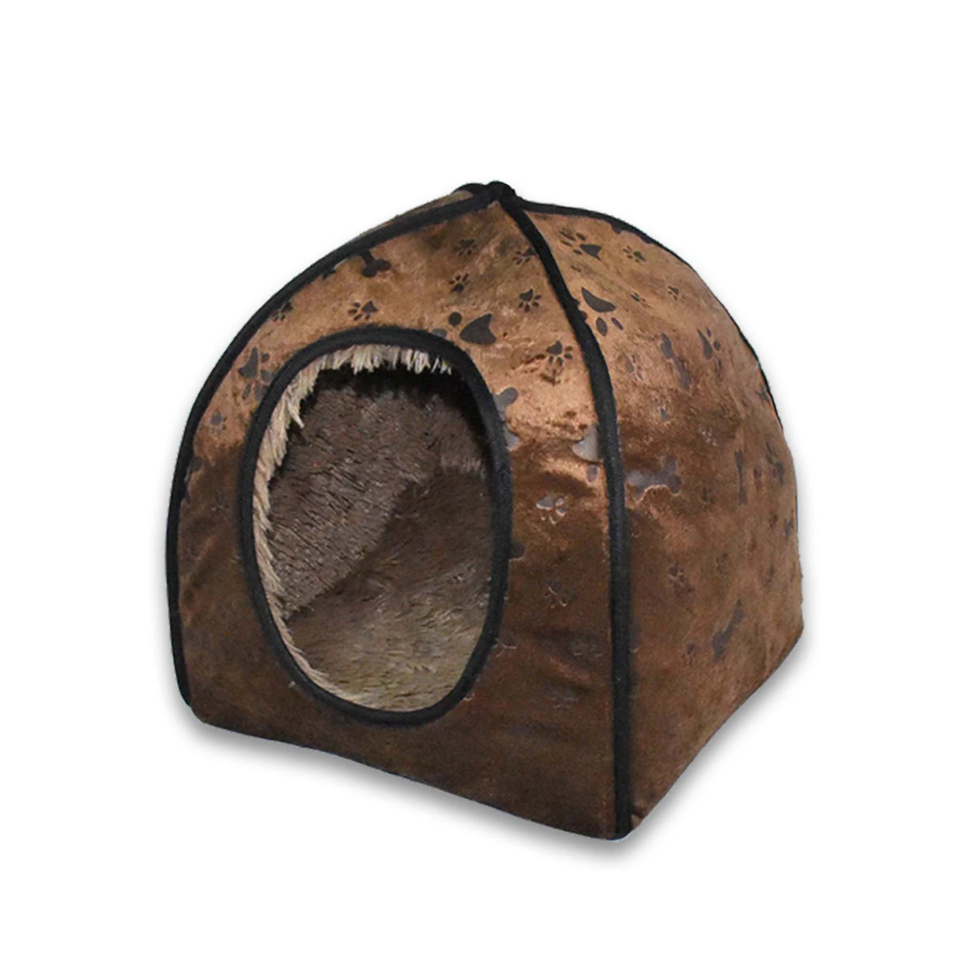 Пушистый домик для домашних животных 5 размеров двусторонняя кровать собак и