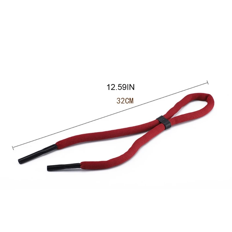 

Diving Eyeglass Strap Sunglasses String Holder Glasses Lanyard Chain for Men Women Adjustable Eyewear Retainer Cord 6 Colors QW