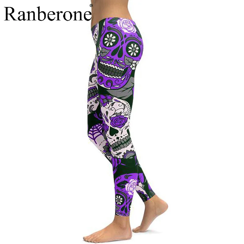 Новинка 2020 штаны для йоги с принтом женские Уникальные леггинсы фитнеса