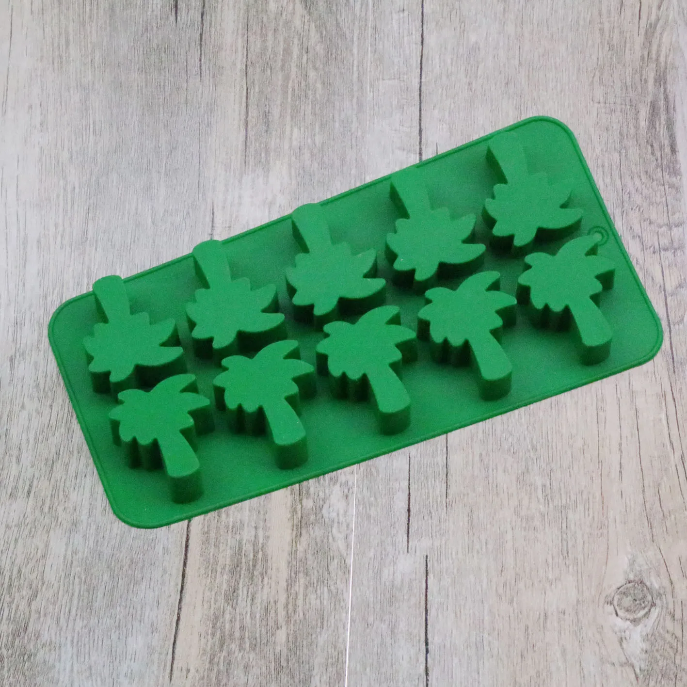 Силиконовая форма для шоколада с кокосовой пальмой кокосового пудинга льда