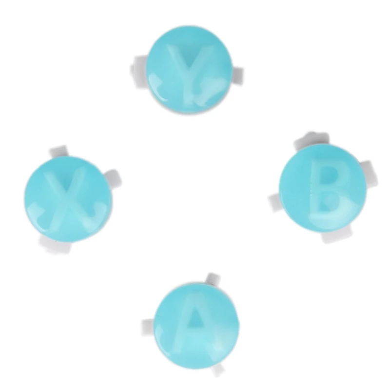 

For X-box One Controller ABXY Buttons Mod Kit For X-BOX One Slim X box Elite Gamepads 10 Colors Transparent Replacement