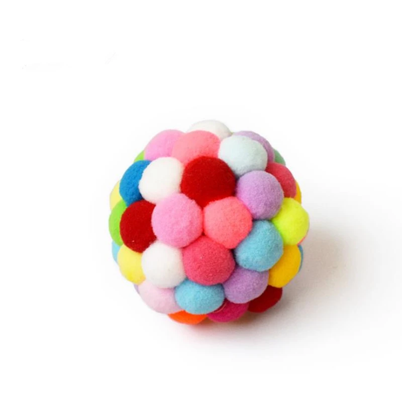 Красочный подпрыгиватель ручная работа плюшевый шар имитация Любимые товары для