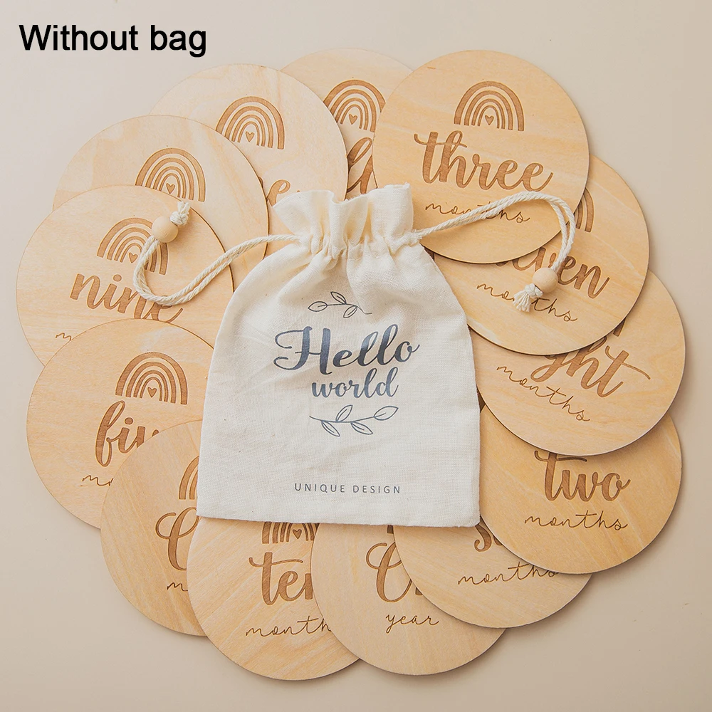 

Baby Milestone Set Baby Monthly Newborn Memorial Card Newborn Birth Month Meets Birthday Baby Children Photography Props Toys