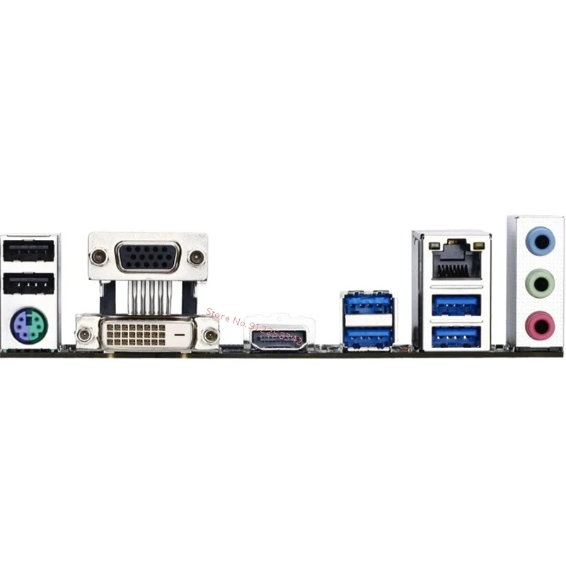 Материнская плата B150M B150 Socket LGA 1151 б/у для GIGABYTE B150M-DS3H Desktop GA-B150M-DS3H DDR4 64GB VGA DVI HDMI |