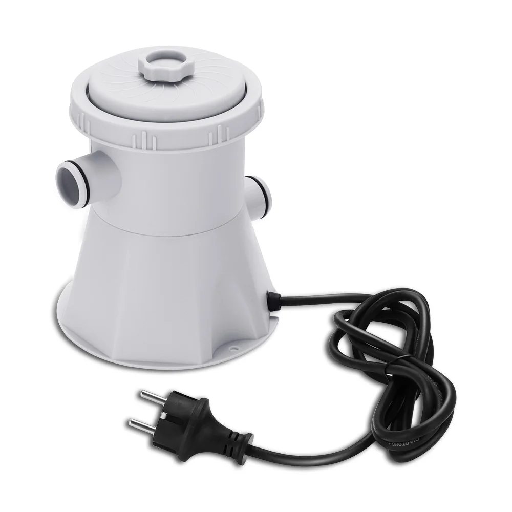 Насос-фильтр для бассейна 220 В Электрический фильтр-трубка использования вне