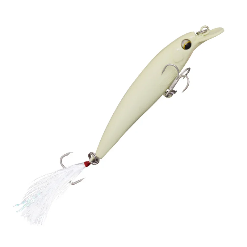 

New Arrival Fishing Lure Minnow Bearking Easy Shiner Chatter Bait 9cm7.5g Artificial Bait Hooks Fishing Tackle 2021