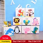 33*33*33 см коробка для игрушек из мытой ткани коробка для хранения одежды органайзер коробки для игрушек для детей органайзер для игрушек контейнеры для хранения для детей