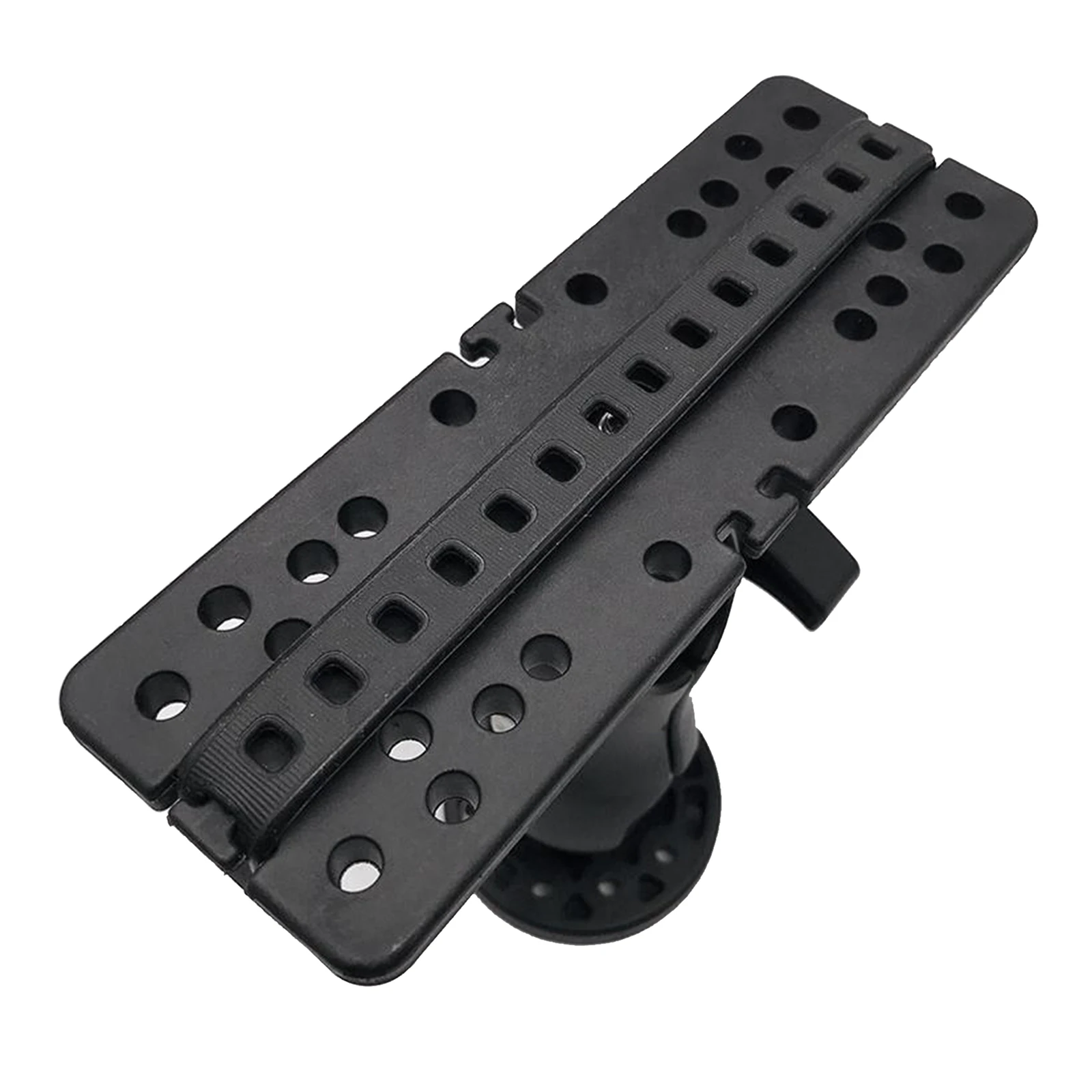

Black Boat Fishfinders Mount Base Mounting Plate Kayak Accessories Supporter