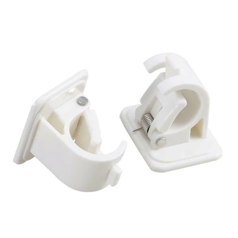 Выдвижная телескопическая пружинная направляющая для штор с 2 самоклеящимися