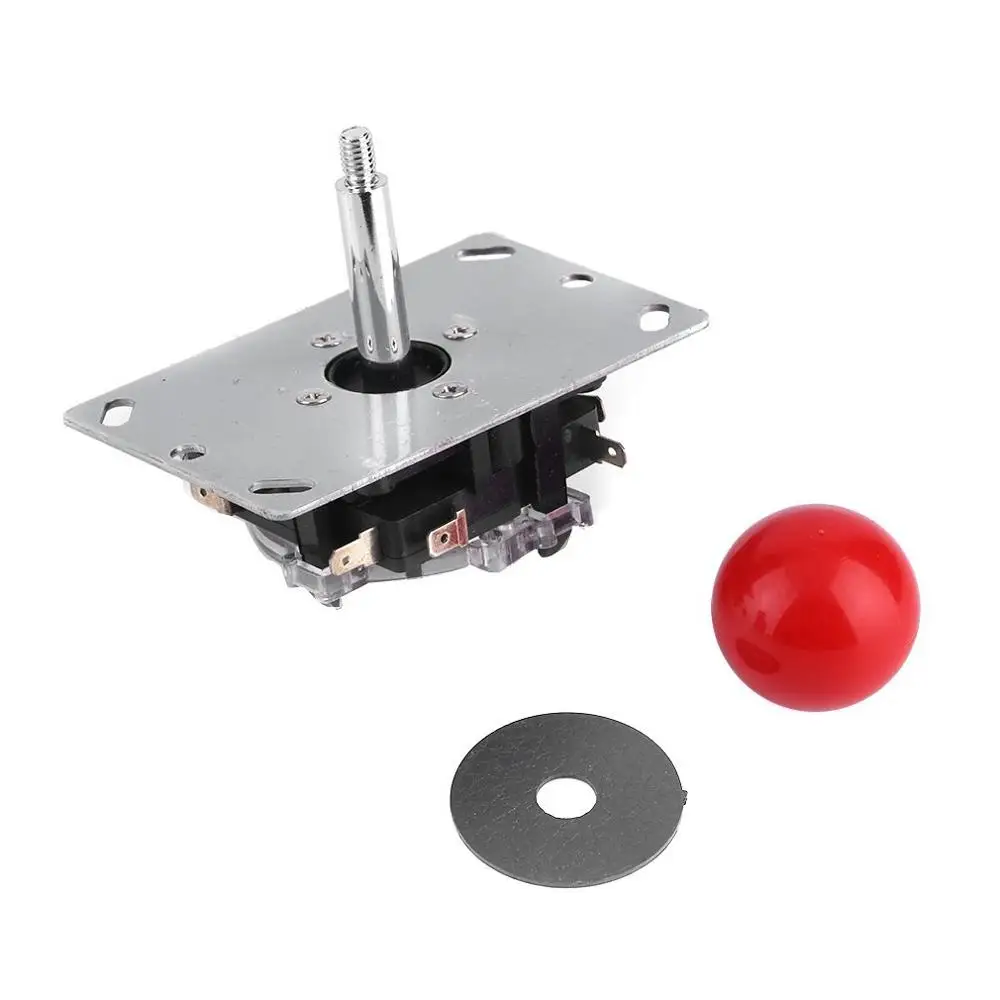 

Arcade joystick DIY Joystick Red Ball 8 Way Joystick Fighting Stick Parts For Game Arcade Very Rugged Construction Red Ball