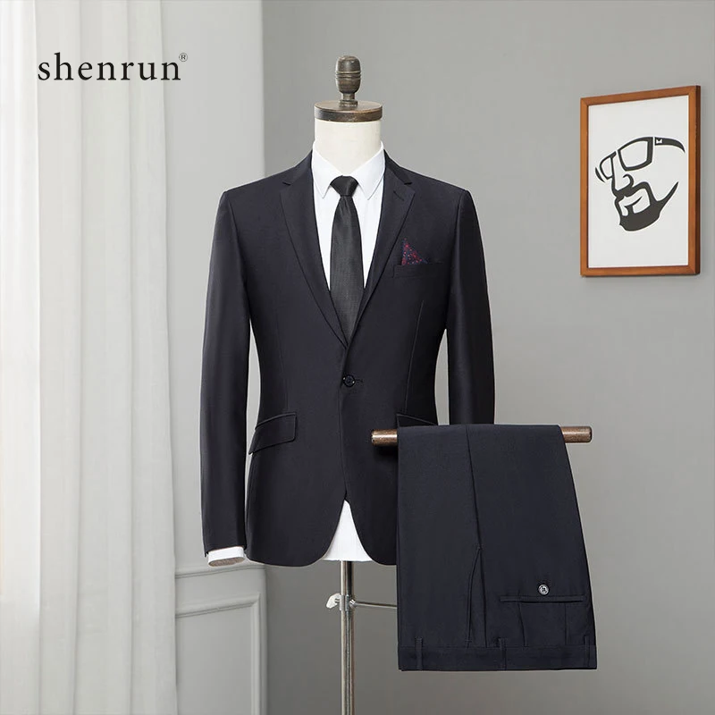 Мужской свадебный костюм ShenRun мужские блейзеры приталенные костюмы для мужчин