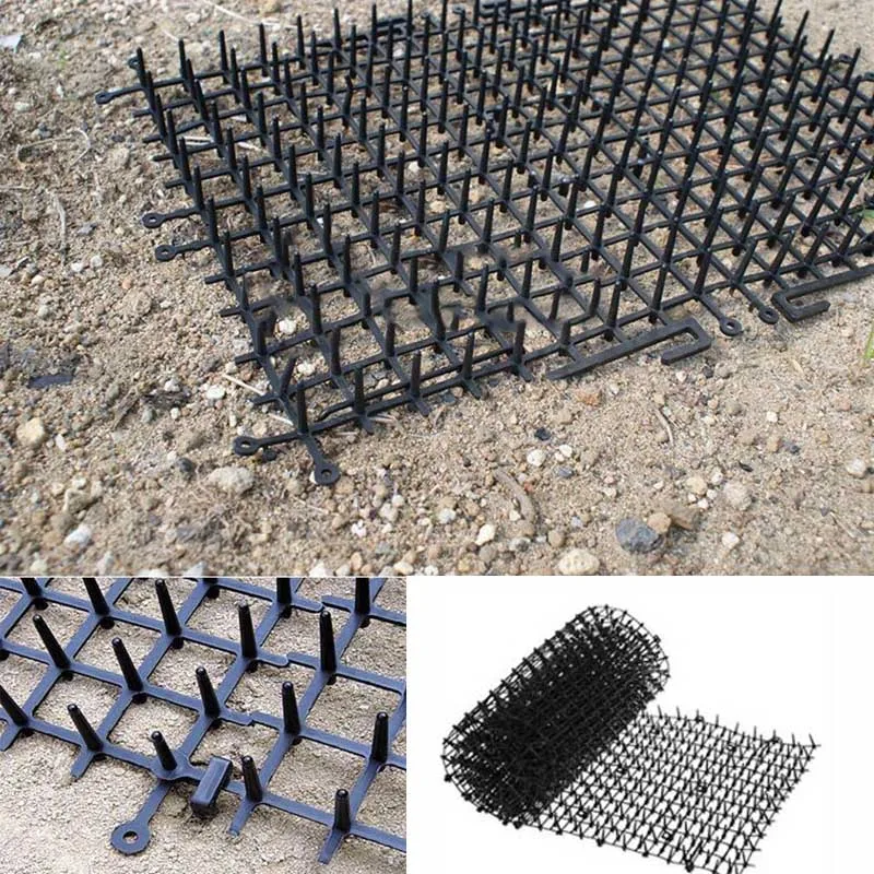 Лидер продаж садовые коврики для кошек противокошачьи колючки полоски защиты от