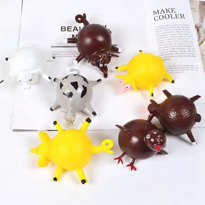 Забавные детские игрушки с животными для снятия стресса надувной динозавр