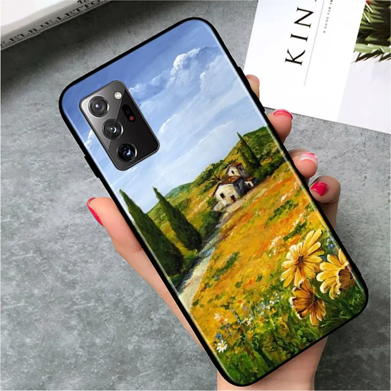 

Beautiful Scenery Painting Silicone Cover For Samsung Galaxy A01 A11 A12 A21 A21S A31 A41 A42 A51 A71 A81 A91 UW Phone Case