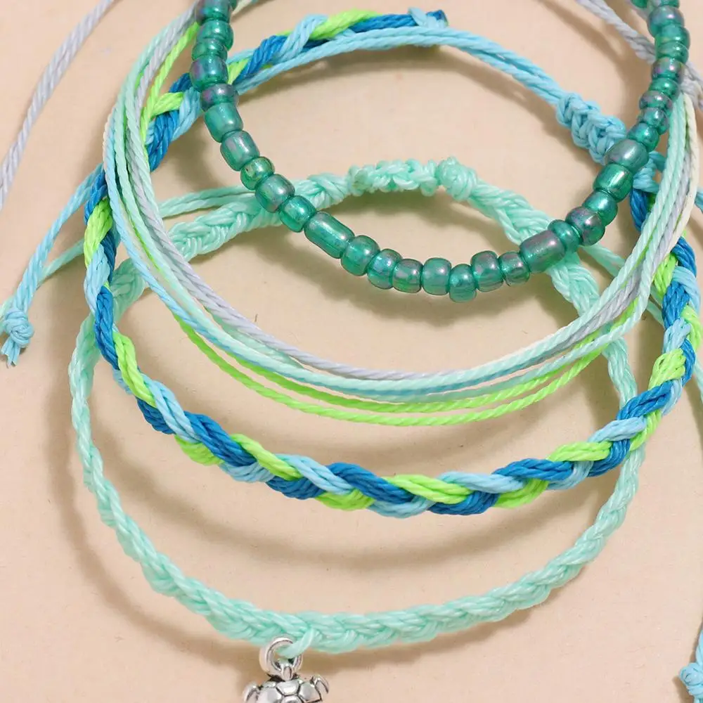 Модные Многослойные браслеты Modyle с бусинами из кристаллов и камней подвесками