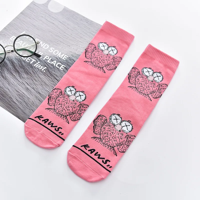 

Explosive Style High Tube Tide Socks Cotton Socks For Men And Women Personalized Fashion Skateboard Couple Socks