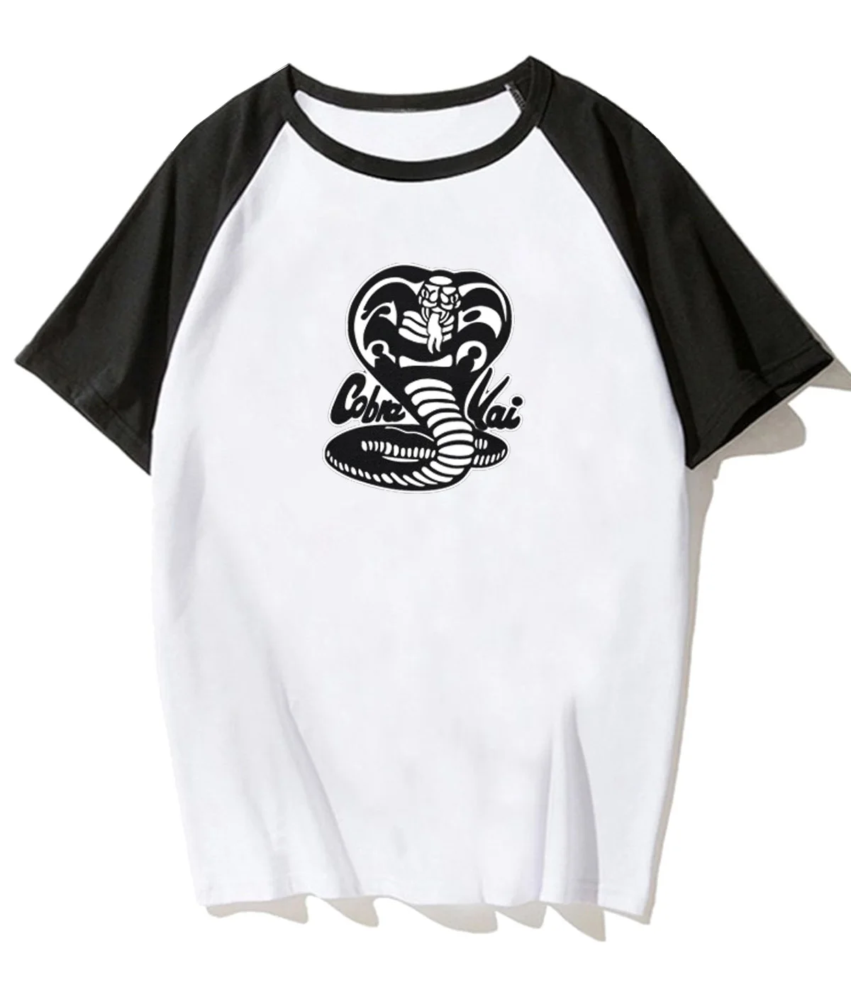 

Men's T-Shirt Soft Cobra Kai Strike Hard Strike First No Mercy T Shirt For Man New Arrival Amazing Classic Short Sleeves Tshirt