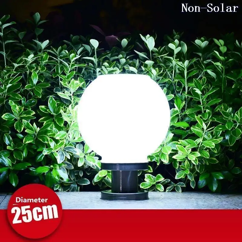 

Aquarium Backyard Decor Pillar Led Terraza Y Jardin Decoracion Outdoor Lighting Luminaire Exterieur Solar Garden Landscape Light