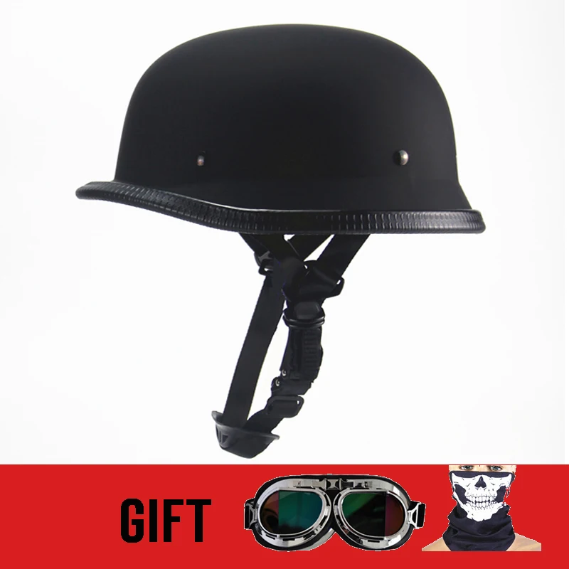 Мотоциклетные винтажные шлемы немецкая модель полулицевой моторный шлем