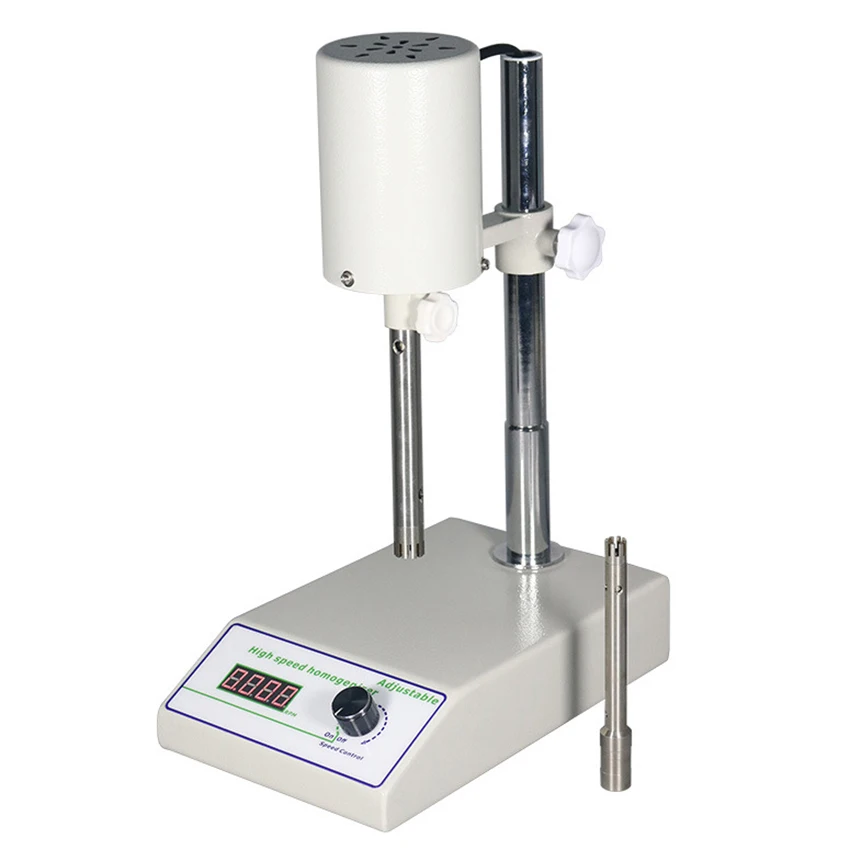 

High Speed Homogenizer Laboratory Disperser Emulsifying Homogenizer Processing Capacity 1000/2000ml Speed 5000 to 22000rpm 220W