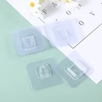 

Key Holder Wall Unmarked Sticker Buckle Paste nail-free plug plate Wall Hanger Insertion Retainer Double-sided Hangers