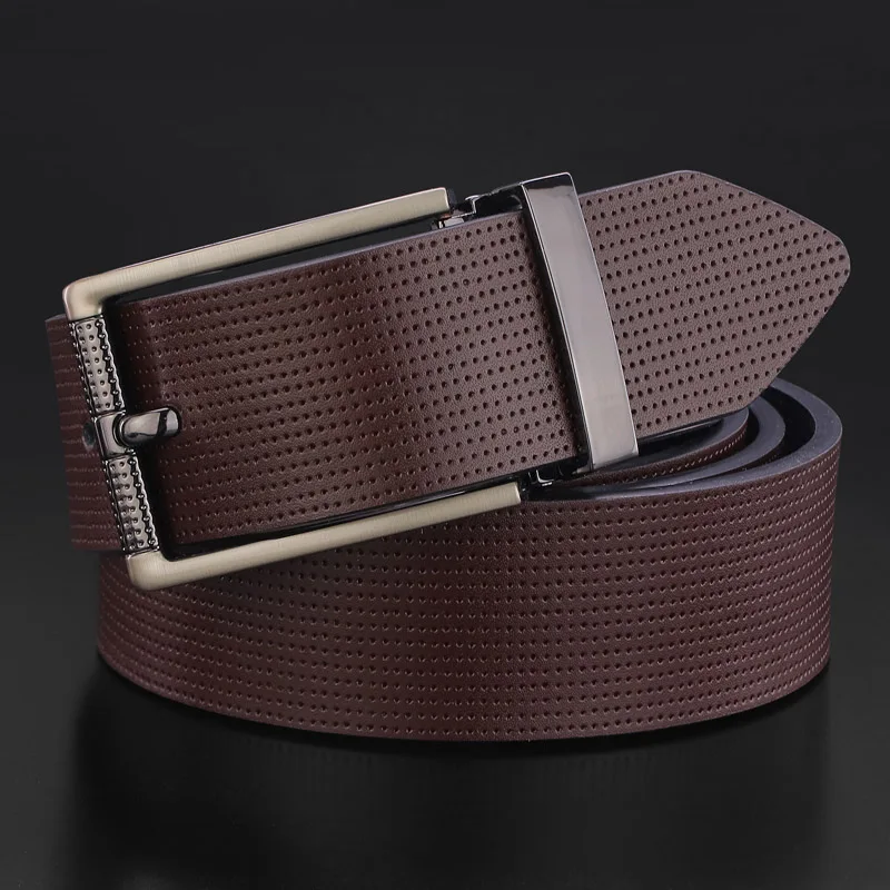 

High Quality pin buckle White genuine Leather Waistband casual ceinture homme Fashion Men Belts Classic designer Waist Strap