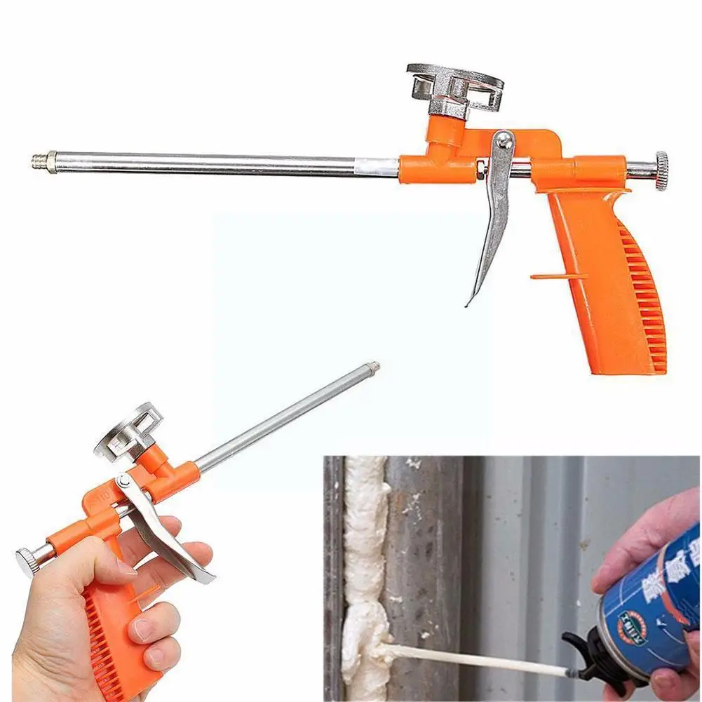 

1pcs 10 L/min Plastic Alloy Foam Expansion Sprayer Caulking Sealer Foaming Filler Gun Sealing Applicator Spray 70 Q0C6
