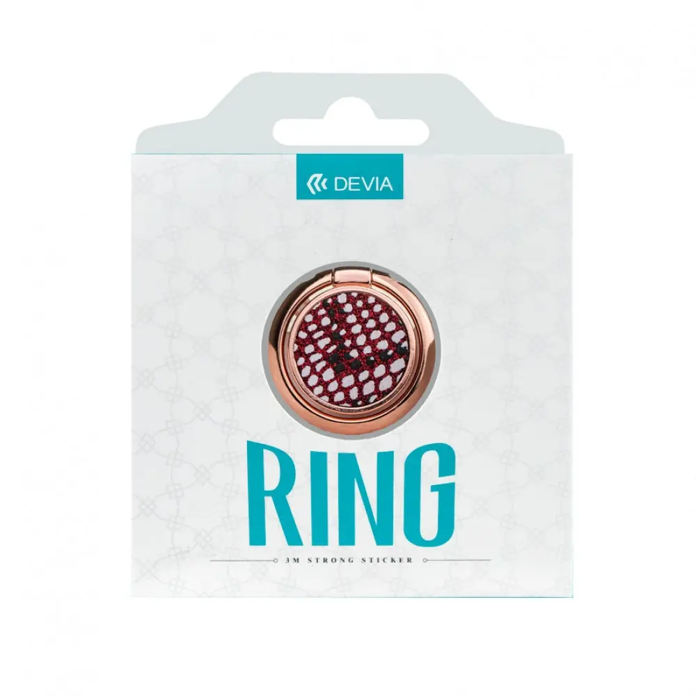Кольцо Devia Ring Holder Diamonds 2 - Red | Мобильные телефоны и аксессуары