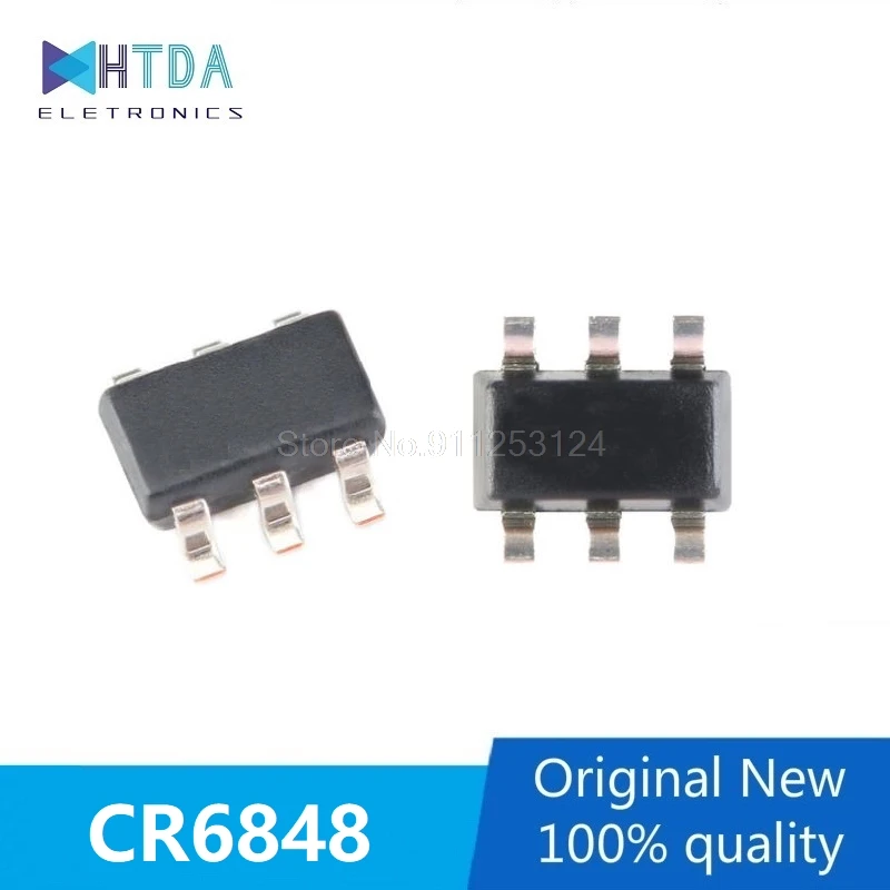 

15 шт./лот CR6848 CR6848S SOT23-6 IC в наличии