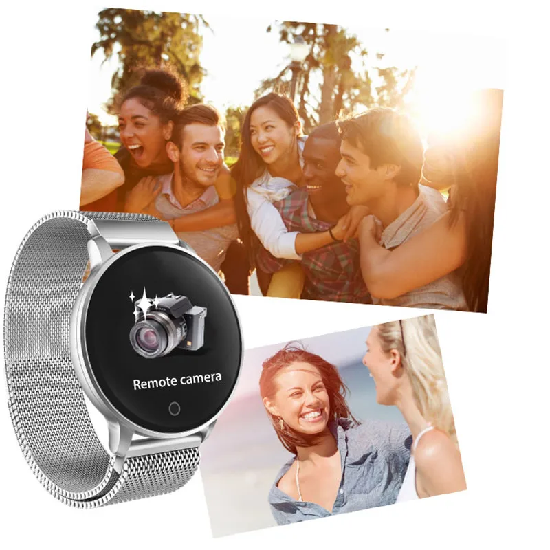 LIGE умные спортивные часы женские водонепроницаемые для фитнеса кровяное