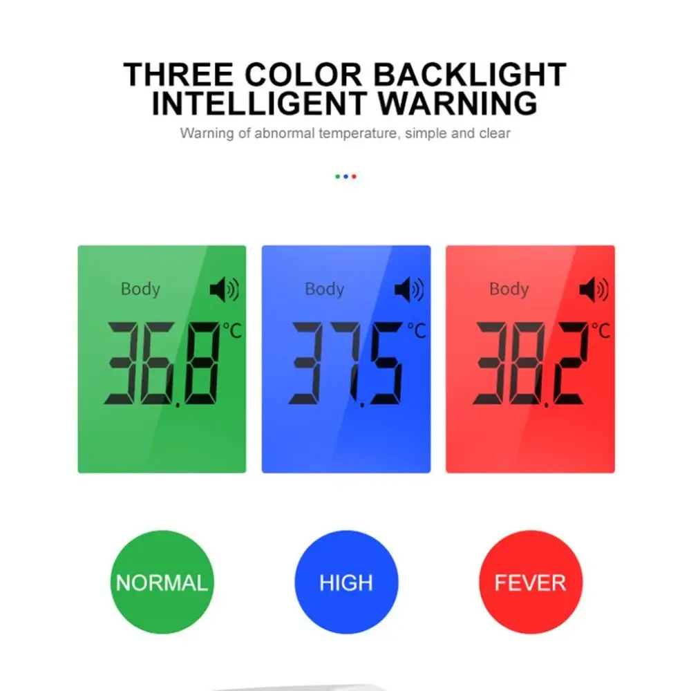 

Infrared Thermometer Non-Contact Digital Thermometer Baby IR Adults Outdoor Body Temperature Fever Forehead Thermometer Gun