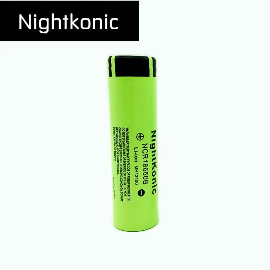 Nightkonic 1 шт./лот 18650 Батарея 3 7 V литий ионная аккумуляторная батарея 18650B|18650