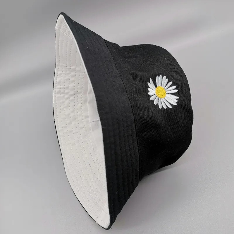 Панама двухсторонняя унисекс в стиле Харадзюку женская уличная шляпа для