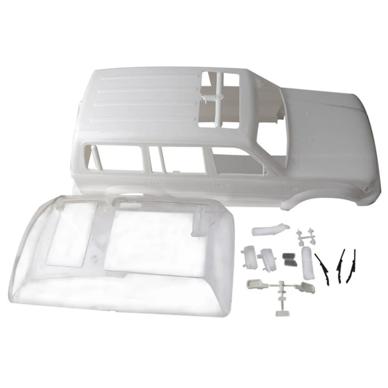 1/10 Land Cruiser LC80 жесткий пластиковый корпус 313 мм Колесная база для осевого SCX10 Rc