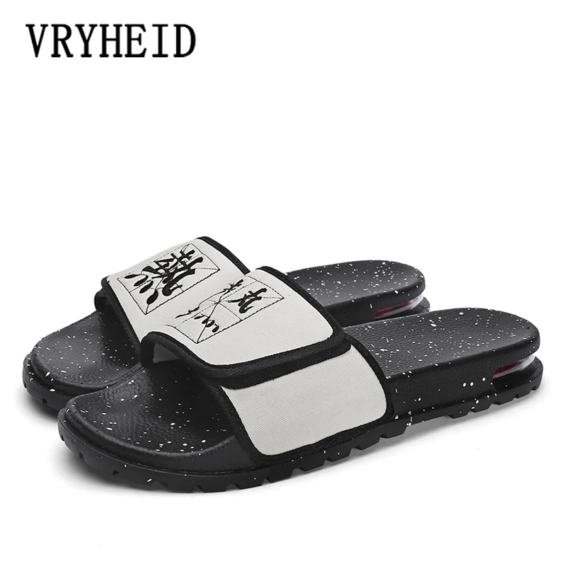 VRYHEID/Новинка мужские Вьетнамки Летняя мужская обувь Повседневные Дышащие