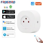 Смарт-розетка с Wi-Fi, 16 А, с управлением голосом