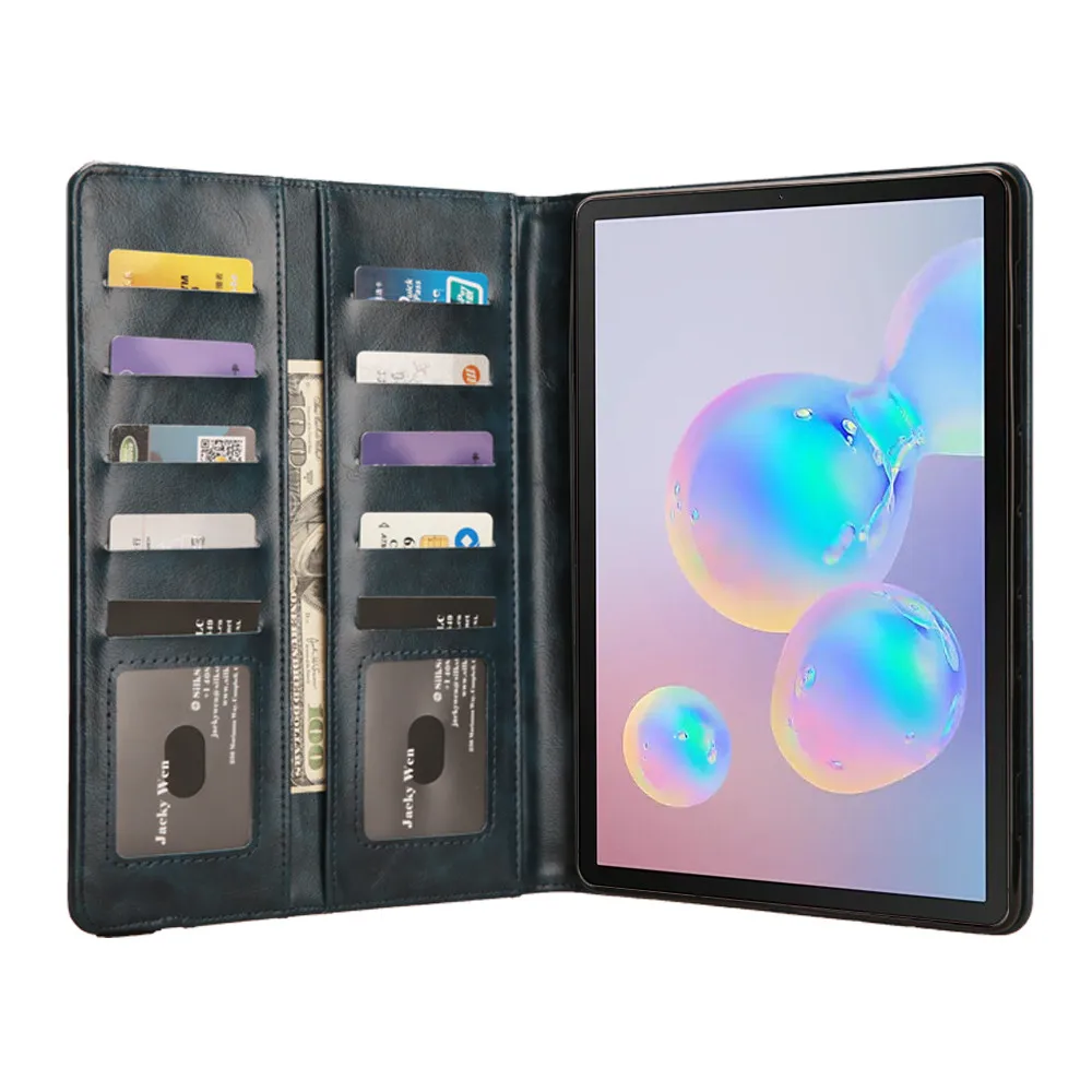 Чехол для планшета для samsung Galaxy Tab S6 10,5 T860/T865 Кожаный противоударный чехол-подставка для samsung Galaxy Tab