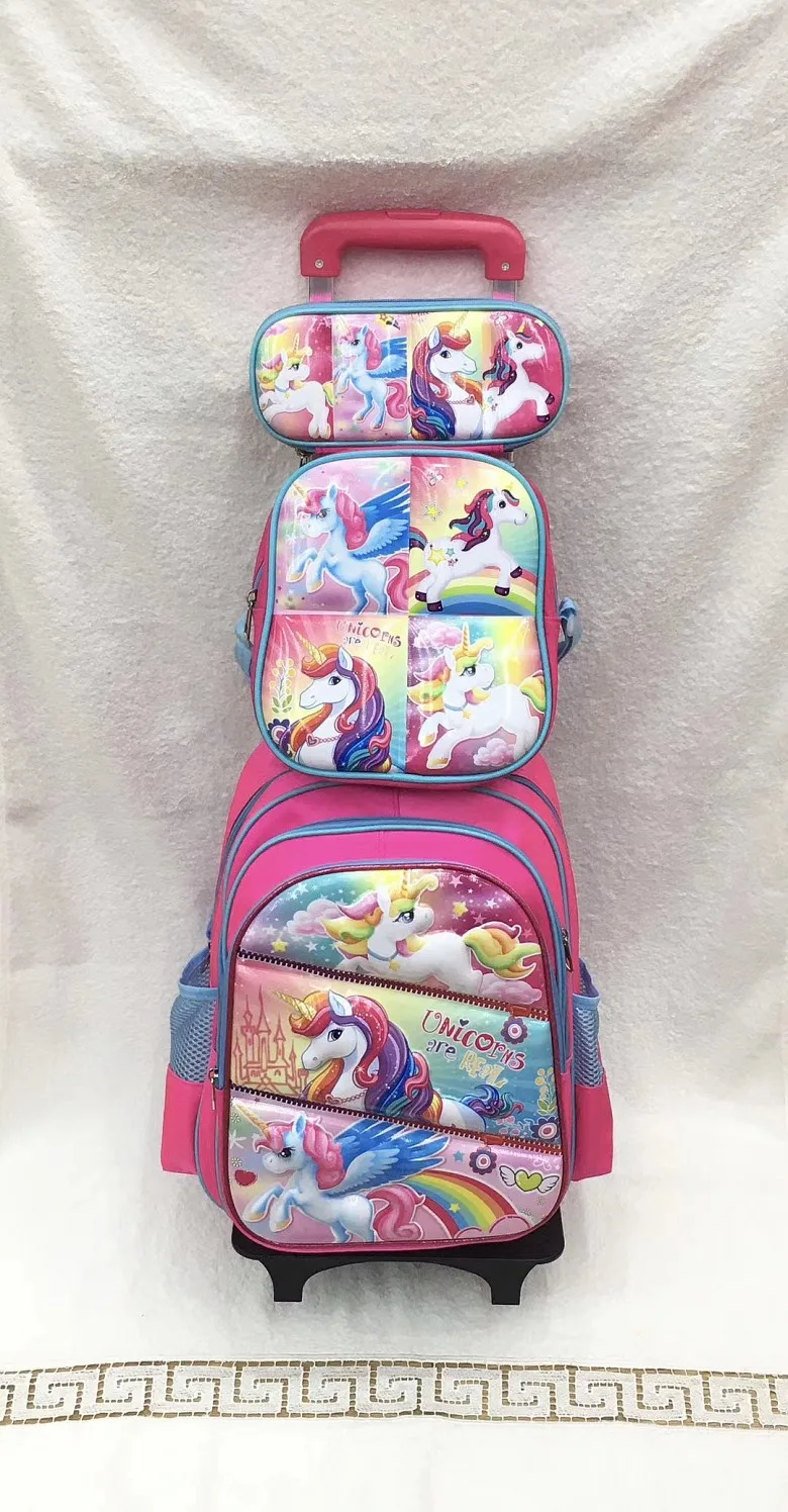 Mochila con ruedas para niños, morral escolar con ruedas, escolar, con  ruedas
