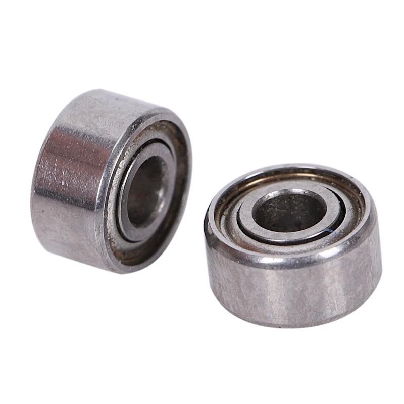 

10pcs Miniature Sealed Metal Shielded Metric Radial Ball Bearing Model: MR52-ZZ 2x5x2.5Mm
