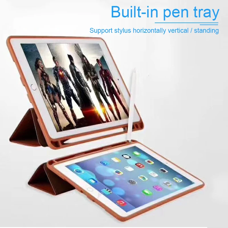 Чехол для Ipad Pro 9 7 дюйма 2016 выпуска A1673 A1674 A1675 6 го с подушкой ручки умный режим сна
