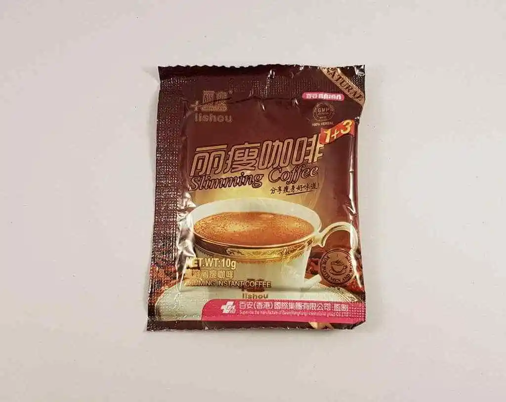 

3 Box - Slinming Ins~tant Coffee 15 Sachets /box Effectively promote fat burning and weight management
