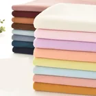 100% хлопок, однотонная фиолетовая винно-Красная тонкая Вельветовая мягкая ткань для одежды, шапка, платье, брюки, рубашка