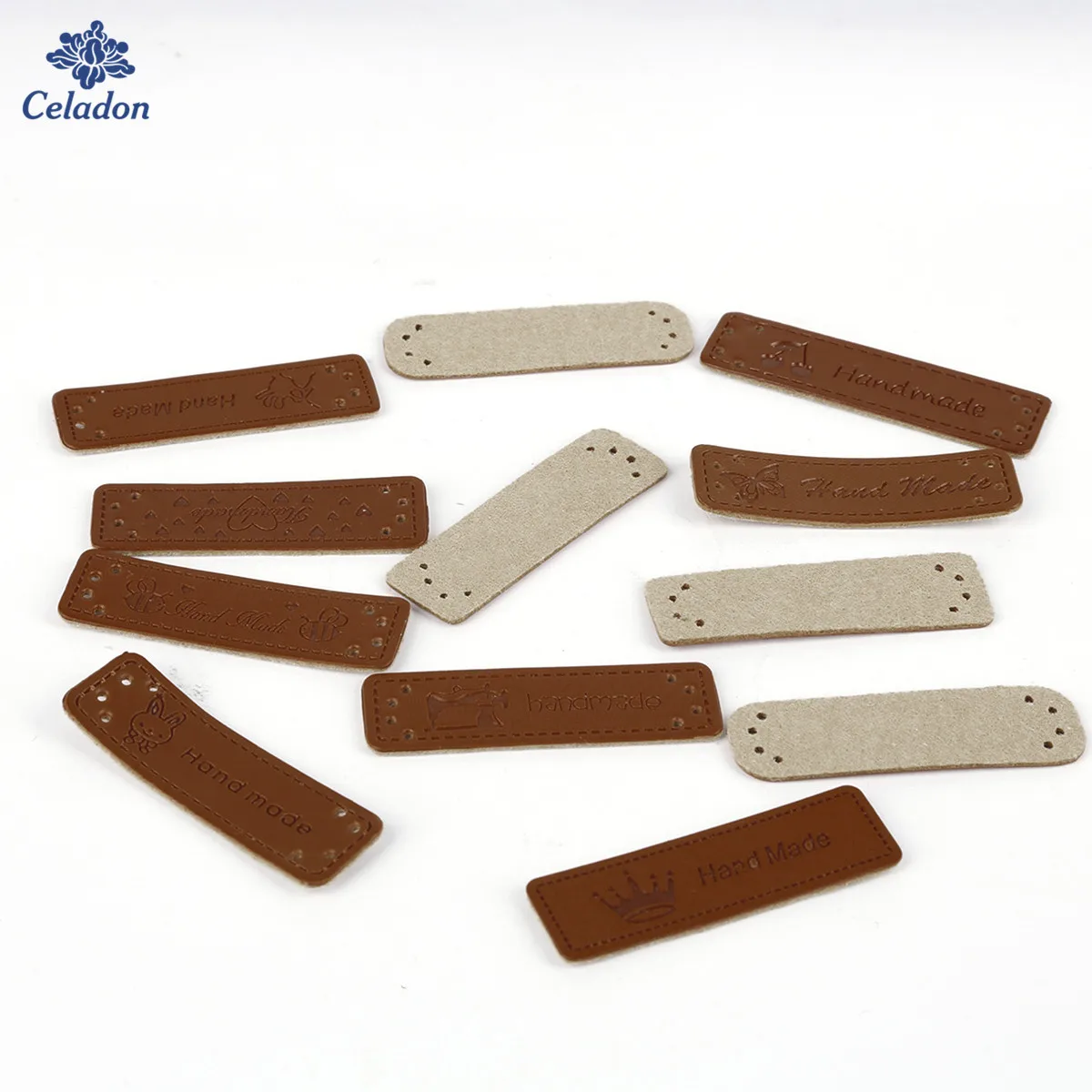 Ярлыки ручной работы для одежды ярлыки из искусственной кожи джинсовые сумки