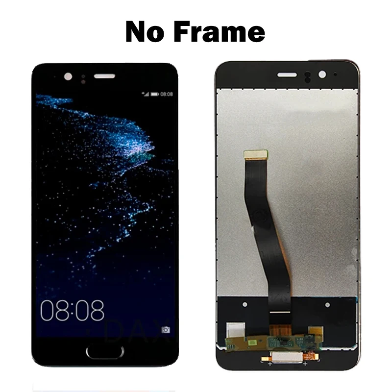 Piezas de Repuesto de digitalizador de pantalla t&aacute;ctil LCD de 5,1 pulgadas para Huawei P10, VTR-L09 LCD, L29, AL00, TL00-1